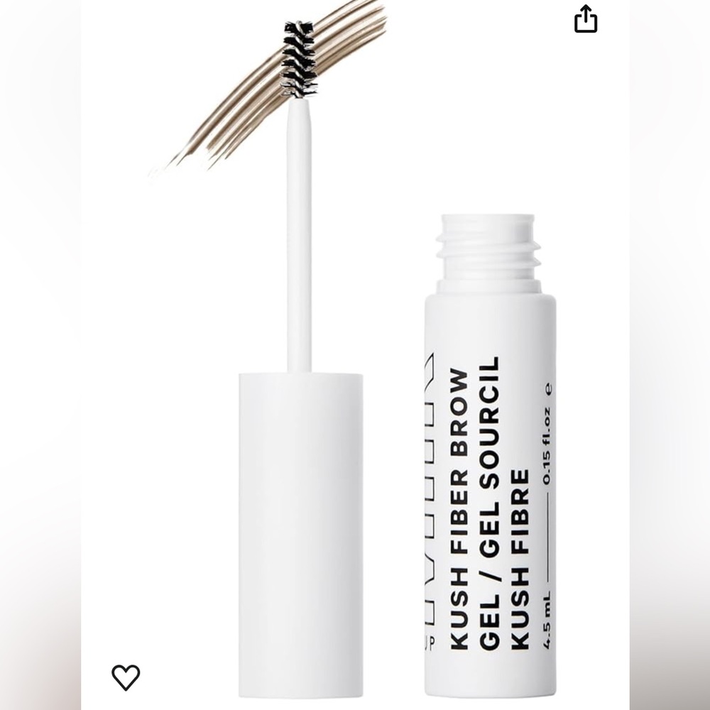 Milk Makeup KUSH Fiber Brow Gel, Dutch (Medium to Dark Brown)